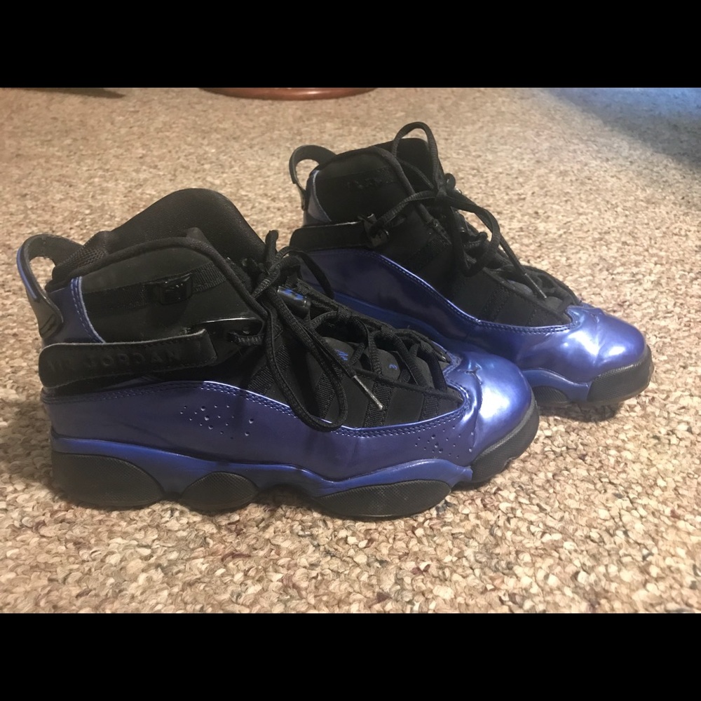 Jordan Metallic Blue Six Rings